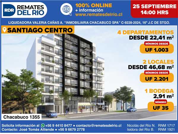 REMATE 25 DE SEPTIEMBRE 2025 10:00 HRS – PROPIEDADES