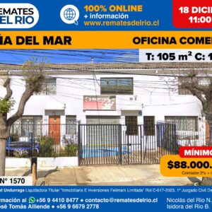 Remate - Oficina Comercial Viña del Mar