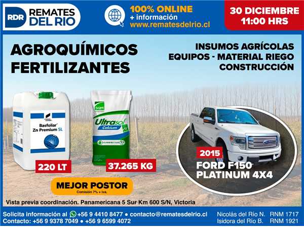 REMATE 30 DE DICIEMBRE 2025 11:00 HRS – BIENES