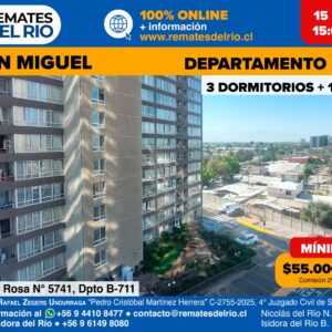 Remate - Departamento San Miguel