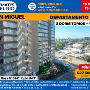 Remate - Departamento San Miguel