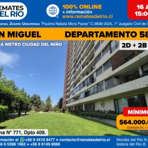 REMATE - DEPARTAMENTO EN SAN MIGUEL
