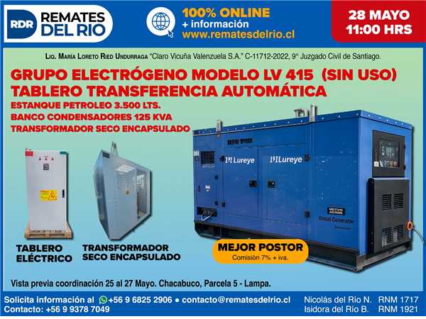 REMATE 28 DE MAYO 2026 11:00 HRS – BIENES
