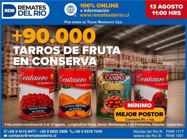 REMATE 13 DE AGOSTO 2026 11:00 HRS – BIENES