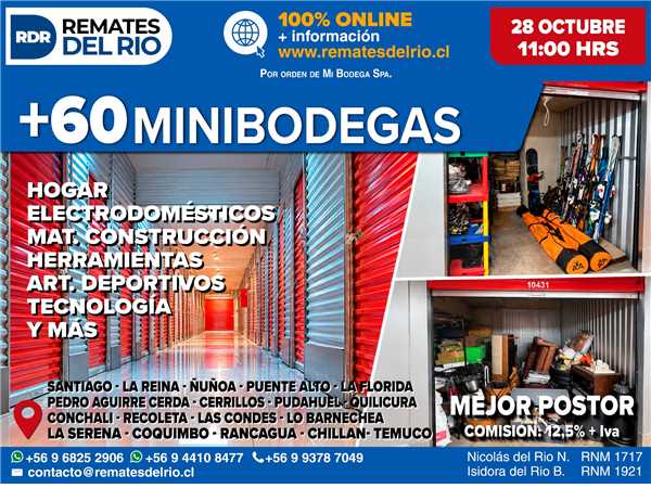 REMATE 28 DE OCTUBRE 2026 11:00 HRS – BIENES